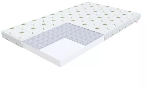Matratze 80x160 Kinder H2 Buchweizen - Kitten - Schaumstoff Matratzen 8cm Dicke für Kinderbett - Kindermatratze 80x160 - Schaumstoffmatratze T25 mit Buchweizenschicht - Bett Matratze