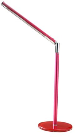 Angoily Led Schreibtischlampe Dimmbar Mit Touch Steuerung Faltbare Tischleuchte in Rot Mit Usb Ladeanschluss Für Büro Und Nachttisch Ergonomisches Design 360° Drehbar