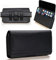 Phone Holster for iPhone 15 Pro Max 14 13 Pro Max / 15 Plus, Samsung Galaxy A15 A55 A54 A35 A25 S24+ S23 FE S22+ S21 FE - PU Leather Mobile Phones Case Belt Holder Pouch with Clip for Moto G54 G84