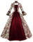 Rouingdd Rapunzel Kleid Damen Mit Schnürung Party Retro Corsagenkleid Prinzessin Viktorianisches Renaissance Trompetenärmel Feenkleid Kleider Elegant Gothic Cosplay Dress Kostüm