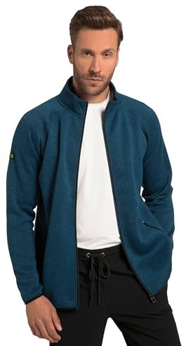 Jay-PI Jay-PI Strickfleece-Jacke blaugrün 8XL 802394768-8XL