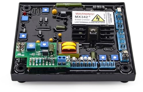 BGZHTMG MX342 MX342-2 AVR Generador de imanes PMG Regulador automático de Voltaje Estabilizador de excitación Voltaje de muestreo 220 V 380 V