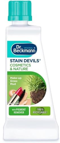 Dr Beckmann Stain Devils Cosmetics & Nature 50ml – Targeted Stain Remover for Makeup, Creams & Natural Stains – Fabric Safe Pre-Wash Treatment
