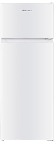 Schneider SCDD206H-WE - Réfrigérateur double porte 206L Blanc