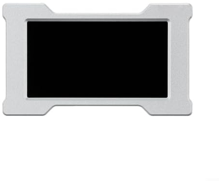 Hub USB da gioco 8K con 3 porte, schermo personalizzato con alimentazione indipendente, uscita da 2 a 3, configurazione da scrivania Ambiente compatibile con HMHUB, display WootingV2 8K (argento)