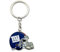aminco Unisex-Erwachsene Helmet Keychain NFL New York Giants Helm Schlüsselanhänger, Blau, 5