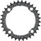 Race Face Plato Individual Estrecho Ancho 104x32 Negro 821973330617, Unisex Adulto, 104 x 32T
