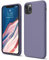 elago Silicone Liquido Custodia Cover Compatibile con iPhone 11 Pro Max Case (6.5”), Silicone Liquido Premium, Protezione Full Body : Case Antiurto 3 Strati (Grigio Lavanda)