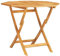 vidaXL Teak Massiv Gartentisch Klappbar Tisch Klapptisch Esstisch Holztisch Terrassentisch Balkontisch Gartenmöbel Garten 85x85x76cm
