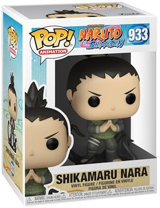 Funko Pop! Animation: Naruto-Shikamaru Nara - Vinyl-Sammelfigur - Geschenkidee - Offizielle Handelswaren - Spielzeug Für Kinder und Erwachsene - Anime Fans - Modellfigur Für Sammler und Display