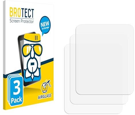BROTECT (3 Stück Schutzglas für Anio 5 Schutzfolie Made in Germany Panzer Folie Glas Displayschutz [Kratzfest 9H, Anti-Fingerprint,Transparent]
