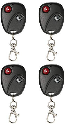 Télécommande sans fil 433 Mhz DC 12 V Relais RF Apprentissage Commutateur 1 canal Télécommande sans fil Émetteur avec batterie Tooloflife