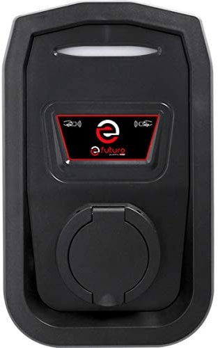 KS Tools 117.7536 efuturo Station One Wallbox mit Ladesteckdose Typ 2 | 3,7 kW | 230 V einphasig 16 A | RFID | Stromzähler