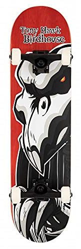 Birdhouse Falcon Skateboard 2 Stage 3 Factory 20,32 cm, Rot