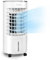 Klarstein Skypillar Refrigerador de aire 3 en 1, enfriador/ventilador/humidificador, circulación de aire: 228 m³/h, depósito de agua superior: 5 L, oscilación, 3 velocidades, 65 vatios, blanco