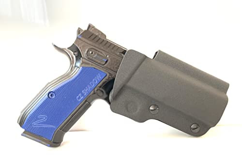 X-Holster Kydex Walther Glock P99 PPQ CZ SP01 Shadow 2 Holster Jagd/Sportschützen (CZ SP01 / Shadow2 Holster) Schwarz