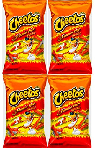 Cheetos Flamin Hot Crunchy 226 g, 4 Stück