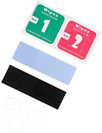 Mobestech 2sets Ngff Aluminum Heat Sink for Ssd Cooling Heat Sink Cooling Aluminum Cooler Fin