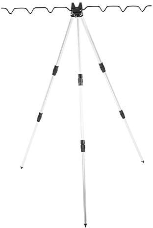 RiToEasysports Multifunctional Rod Tripod, Outdoor Sea Fishing Support Stand Universal Telescopic Triangle Sea Fishing Tripod