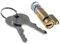 2EXTREME Lenkschloss kompatibel mit Vespa PX80-200, V50, PV, SR50, Super, V90, GT125 Ersatz