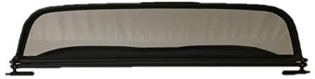 PureWind Windschott kompatibel mit Renault Megane 3cc Baujahr 2011-2017 (Schwarz) – Windschott Universal mit Schnellverschluss inkl. Tasche