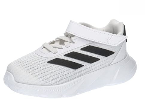 adidas Duramo Sl Shoes Kids, Zapatillas para correr Unisex bebé, Cloud White Core Black Grey Five, 19 EU