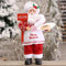 XFLYP Père Noël, Figurine de Père Noël, Debout de Père Noël Rouge Traditionnelle Décoration de Noël Poupée GNOME Chiffres Noël Mignon Ornement Poupée pour (Chef (sans Biscuits sur Assiette))