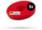 Liquid Elements – Centriforce V2 Polierpads 125mm – Polierschwamm mit speziell entwickelter Fräsung für optimierte Ergebnisse – Auto Polieraufsatz für Poliermaschinen (Rot | Heavy Cut | 5 Stück)