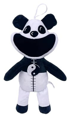 Super JAKES Smiling Critters Plush Toy, CatNap Plush Smiling Critters Cartoon Stuff Dolls for Game Fans Favors Preferred Gifts for Kids Toddler Birthday(Panda)