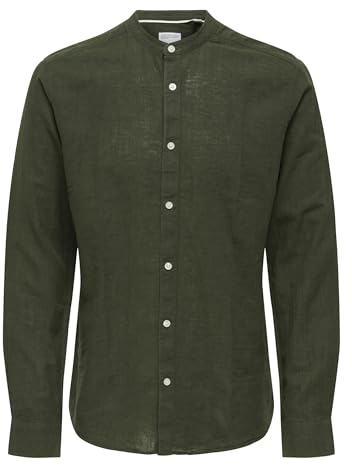 Only & Sons Herren Onscaiden Life Ls Solid Linen Mao Noos Onscaiden Life Ls Solid Linen Mao Noos (1er Pack)