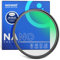 NEEWER Filtre d'objectif UV à très faible réflectivité de 55mm, filtre protection UV avec revêtement multi-résistant, verre optique HD à haute transmission,cadre ultra fin,résistant à eau/rayure/huile
