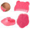 Aolso Baby kamm für milchschorf, 2 Stück Babykamm, Baby-Haarkamm, Baby Haarbürste mit weichen Zähnchen, Neugeborene Haarkamm, Geschenk zur Babyregistrierung (Rosa)