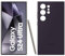 Samsung Galaxy S24 Ultra AI Smartphone, 12GB RAM/512GB Speicher, Titanium Violet, 3 Jahre Herstellergarantie + Silicone Case Dark Violet