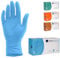 ABENA Nitrilhandschuhe L, 200 Stück – Einmalhandschuhe Blau, handschuhe einweg, puderfreie & latexfreie – Einweghandschuhe in S, M, L & XL verfügbar