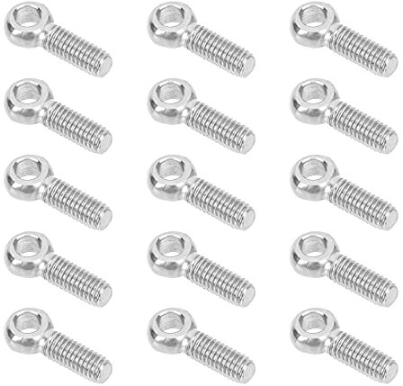 Bullone a Occhiello di Sollevamento per Carichi Pesanti 20 Pezzi Spalla per Macchinari M6 in Acciaio Inossidabile 304