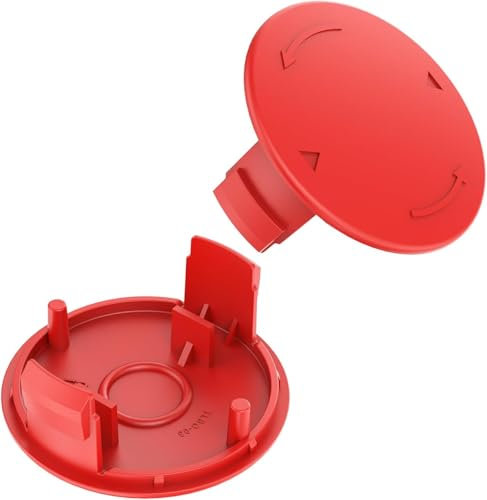 MUFUSHAN 2 cubiertas de carrete de desbrozadora, tapa de carrete compatible con cortacésped Bosch AFS 23-37