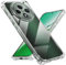 Tentoki Funda para OPPO Reno 12 FS 5G / Reno 12 F 5G [Cojinete de Aire Integrado] Bumper de TPU Flexible Anti - Amarilleamiento, Cubierta de Protección, Transparente