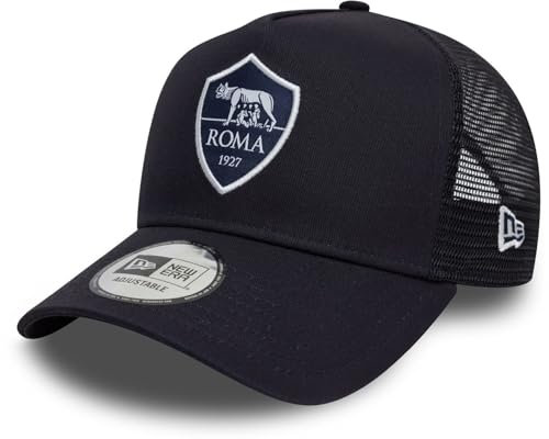 New Era A-Frame Mesh Trucker Cap - AS Rom Navy