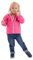 first instinct by killtec Unisex Baby Fios 10 Mns Jckt Funktionsjacke Regenjacke Mit Kapuze, Fuchsia, 98-104 EU
