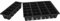 Black Plastic 50 Cell Seed Trays - 10 Packs