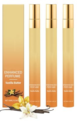 Vanille Parfüm Damen, Eau de Parfum die rund der Blüten Vanille tropischen, Langanhaltend Parfüm für Haare & Körper, Eleganter Eau de Parfum mit Intensivem Blumig-Fruchtigem Duft (10ml, 3)