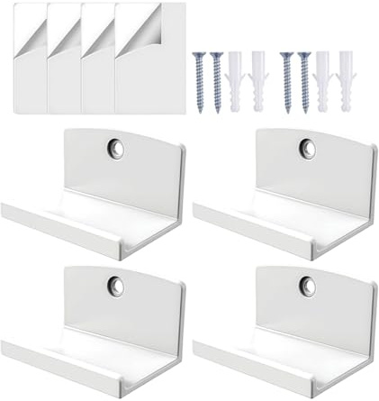 Generisch Schallplatten Wandhalterung 4-teiliger Acryl Ständer