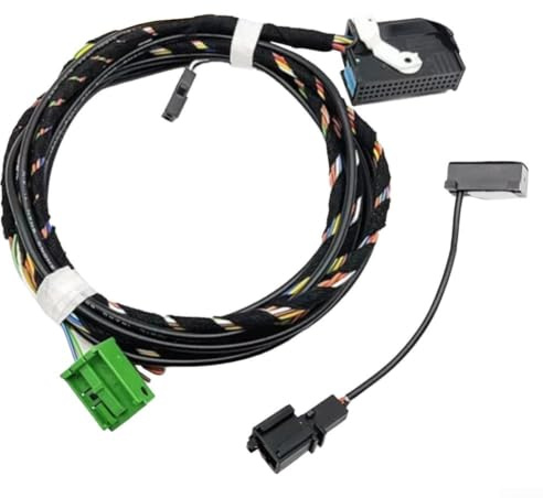 Kivivaka Cable RCD510 estilo OEM 1K8035730D para Golf 5 6 para Jetta CC para Touran para EOS para Scirocco B6 B7 T5 NMS Adaptador de receptor de audio de coche