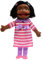 The Puppet Company - People Puppet Buddies - Medium Girl (Dark Skin Tone), PC002053
