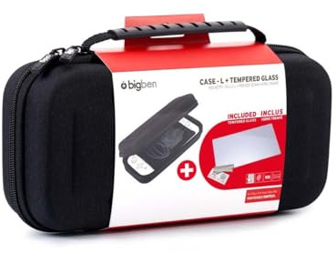 Nintendo Switch Big Ben Protection Kit (Case - L + Tempered Glass)