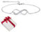 Damen Armband Zirkonia 925 Sterling Silber Schmuck für Frauen Mädchen,Infinity Unendlichkeit Symbol Unendlicher Liebe Armkettchen Armreif Armbänder Geschenk für Weihnachten Valentinstag Geburtstag