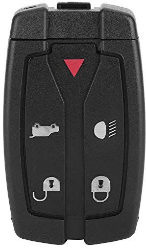 Car Remote Key Case, 4-button Car ABS Remote Smart Key Case Fob Shell for 2, Black