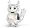 GNOCE Cartoon Drache Charm Perle 925 Sterling Silber zuverlässig ehrlich mutig und sebstbewusst Tierkreiszeichen Charm Anhänger Bestes Geburtstagsgeschenk für Sie