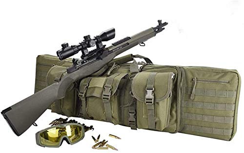 QMZDXH Gewehr Schutztasche,Wanderrucksack Jagdausrüstung Taktische Waffentasche Armee Military Airsoft, Gewehr Sling Case Tasche Für Airsoft Jagd, Camping, Angeln