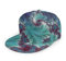 Oaieltj Unisex Baseball Cap Erwachsene Teens Adjustable Snapback Flat Brim Baseball Cap Cool Hip Hop Hat, Trippy Psychedelic Art, One size